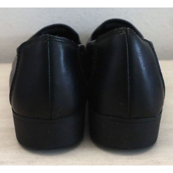 Dr. Scholl's Women's Sz 10M Black Snake Webster Work Slip-On Loafers - Picture 3 of 9